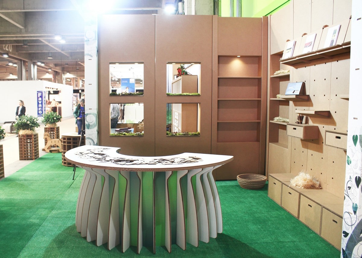 Allestimenti ecosostenibili