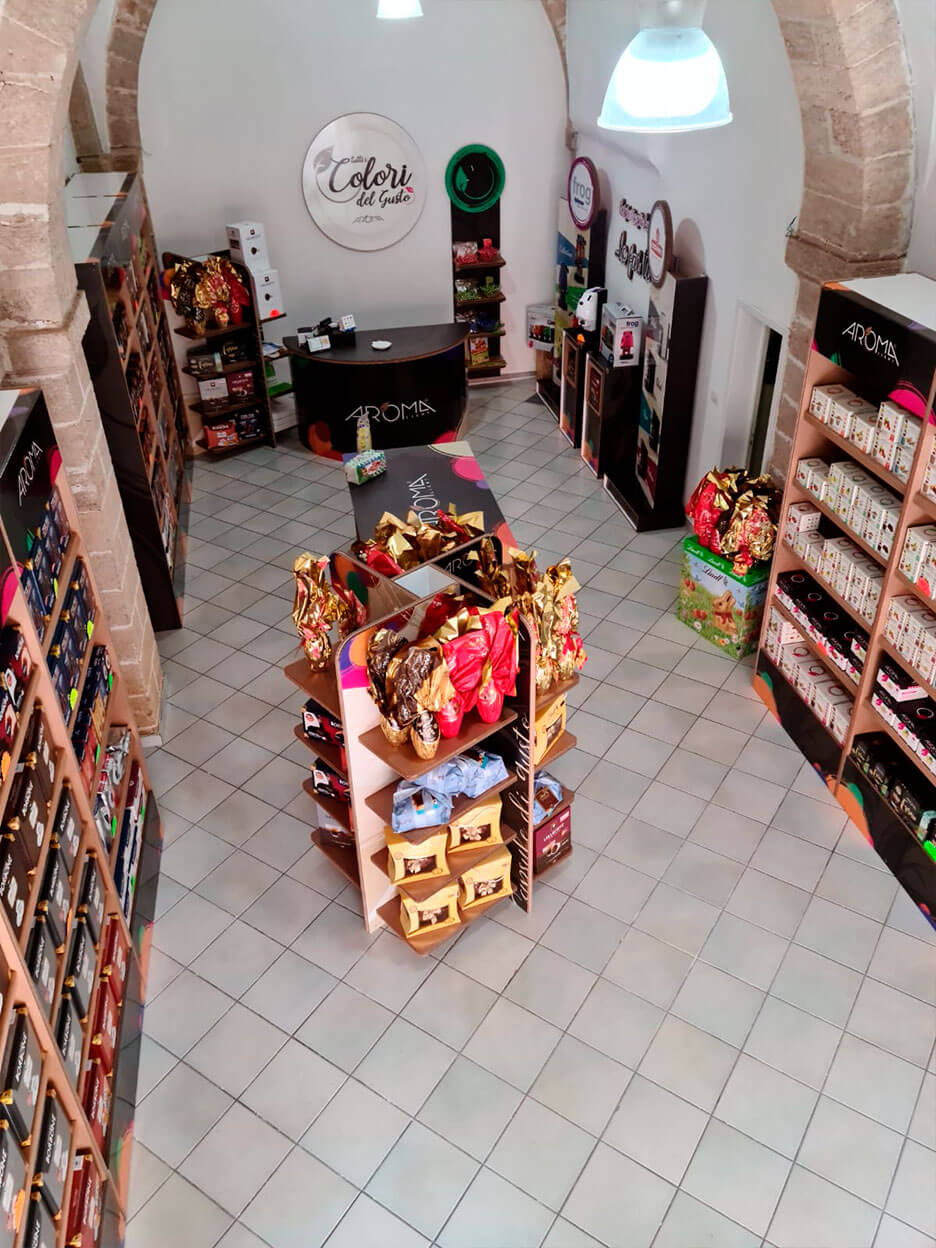 arredo negozio sostenibile