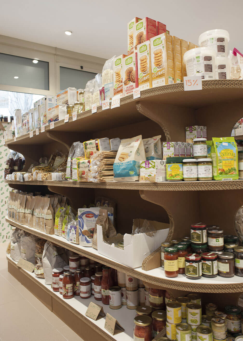 espositori in cartone per negozi