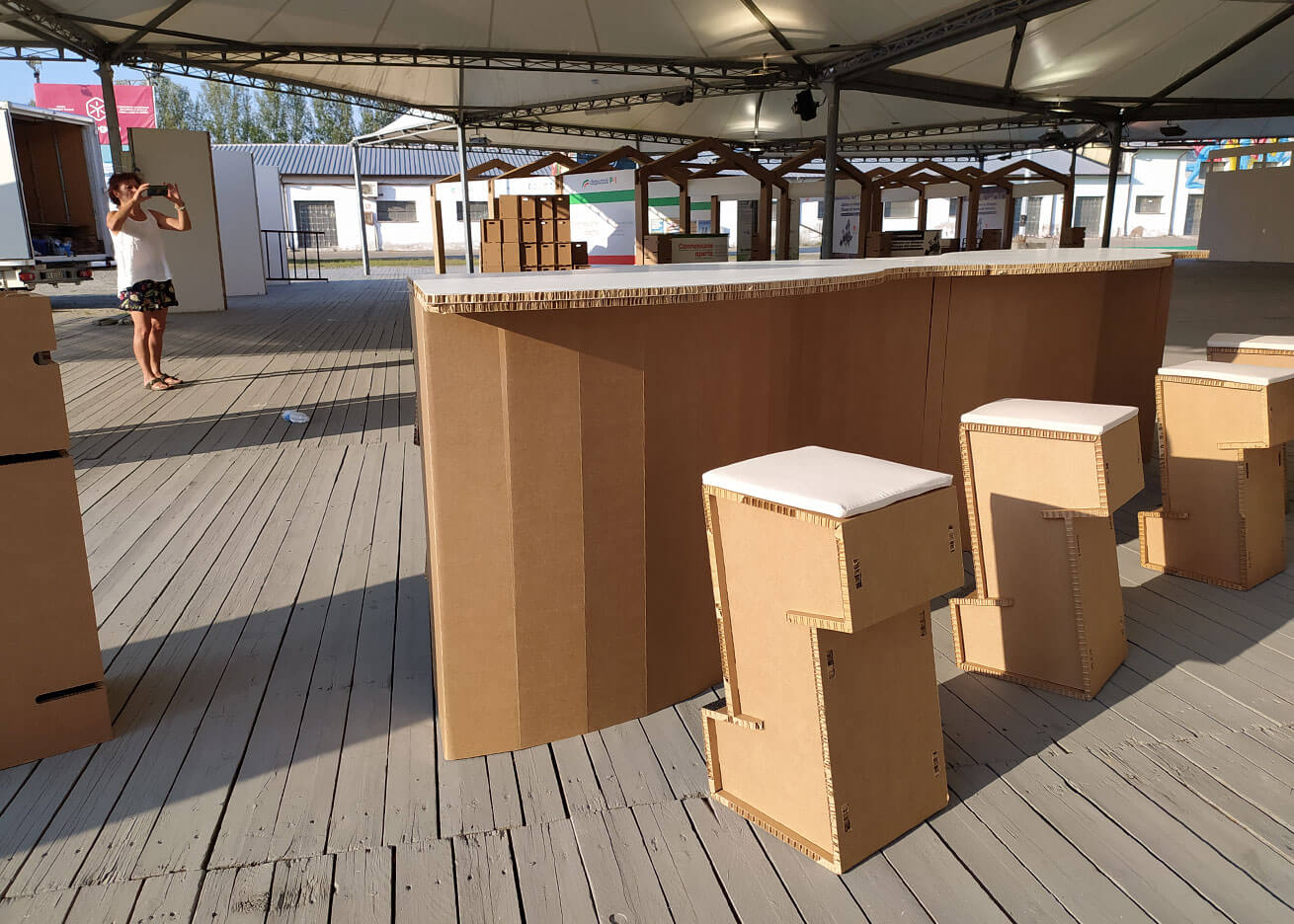 allestimenti per eventi temporanei