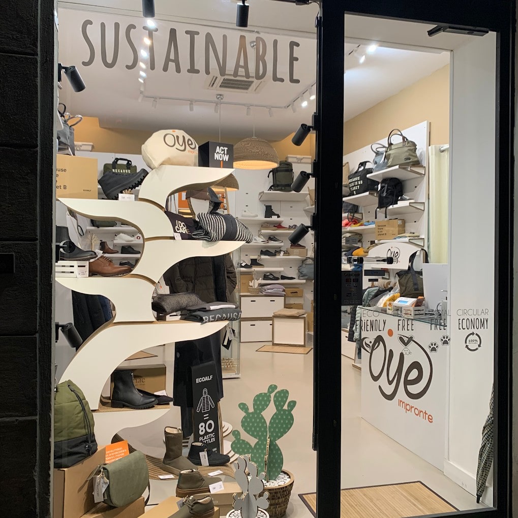 allestimento vetrine ecologiche