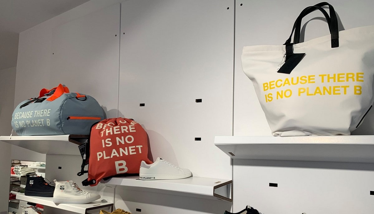 allestimento negozio eco