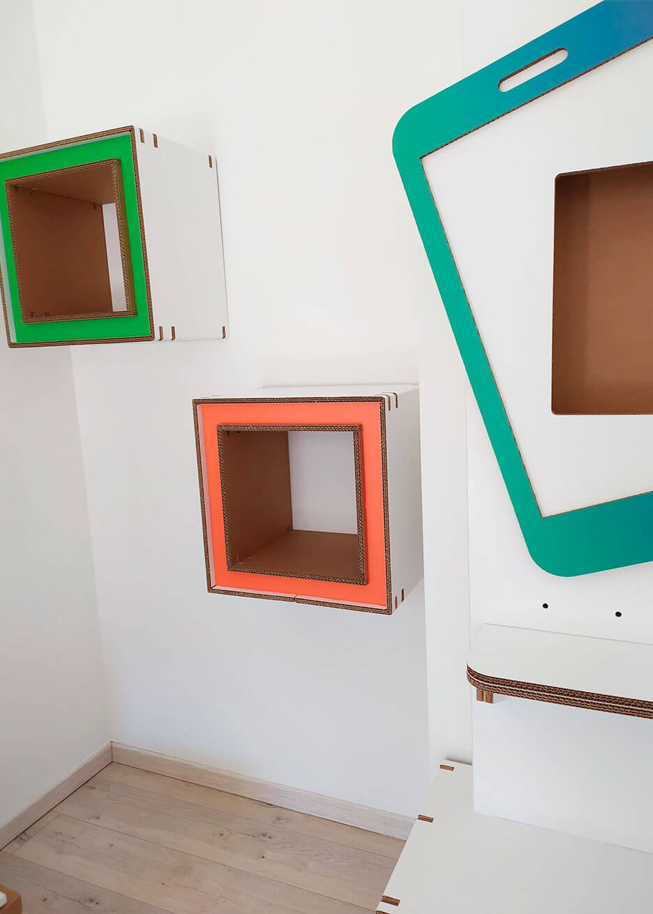 allestimento negozio sostenibile