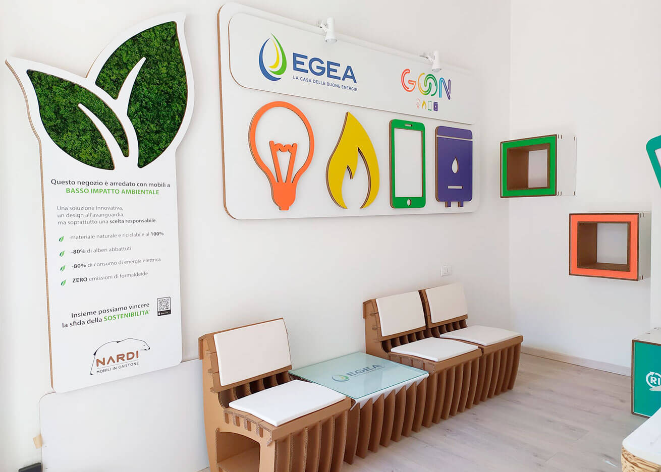 arredamento per negozi