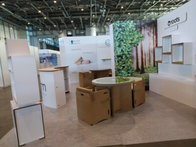 arredi per eventi in cartone