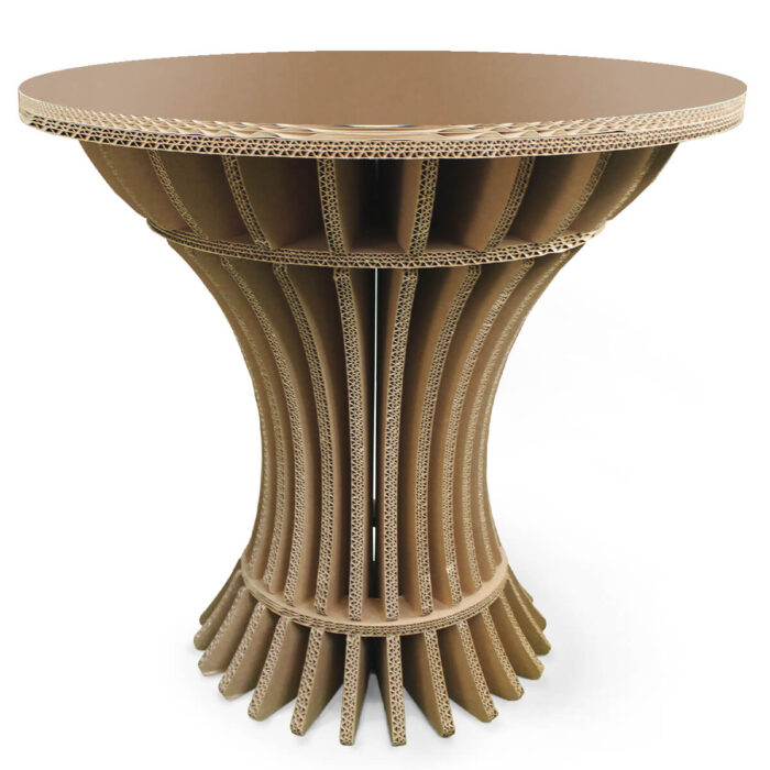 Tavolo in cartone 100% riciclabile