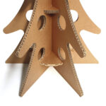 albero di natale espositore in cartone (dettaglio)