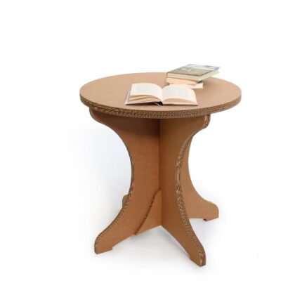 Tavolino rotondo in cartone rotondo 'Cadini C'