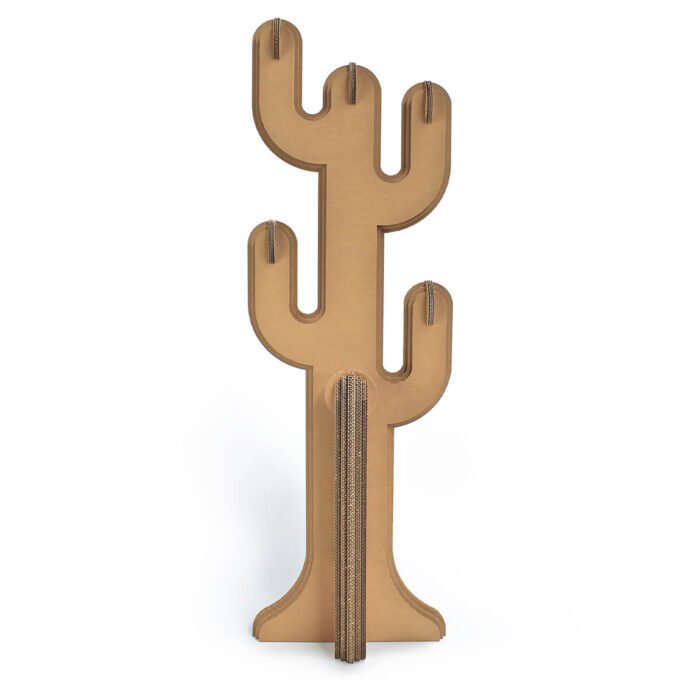 Appendiabiti in cartone cactus per retail