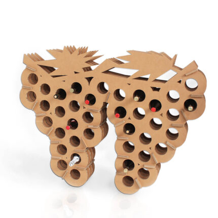 portabottiglie eco design vino