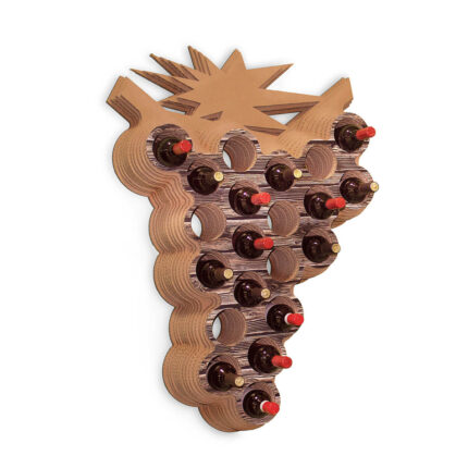 Portabottiglie a grappolo in cartone 'China Plus'