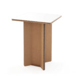 Tavolino quadrato alto in cartone 'Cian R plus'