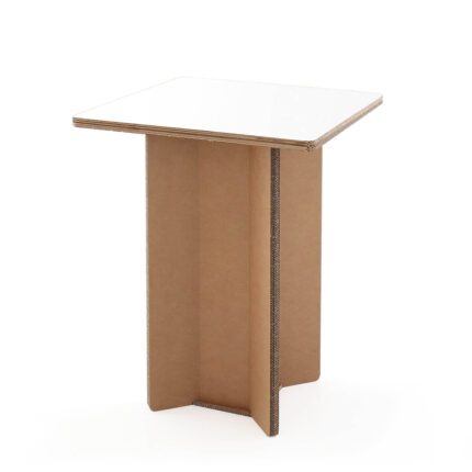 Tavolino quadrato alto in cartone 'Cian R plus'