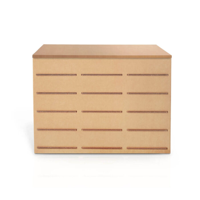 Bancone negozio in cartone riciclabile | Erpice NC