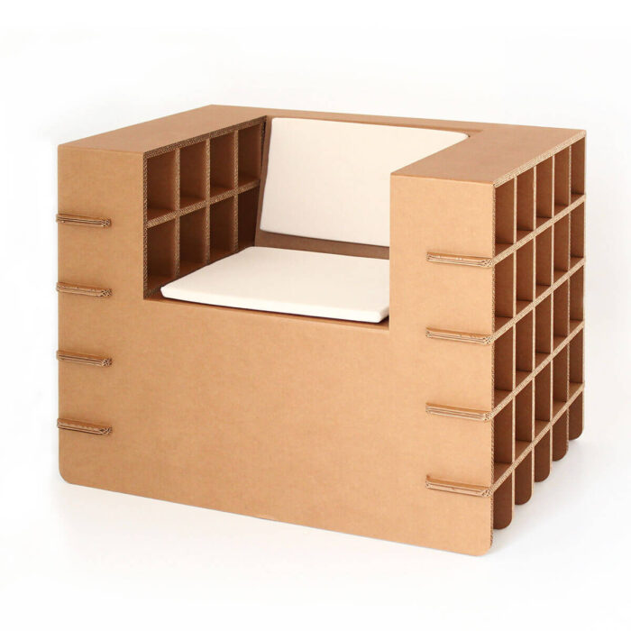 Poltrona in cartone per ufficio 'Golliaz'