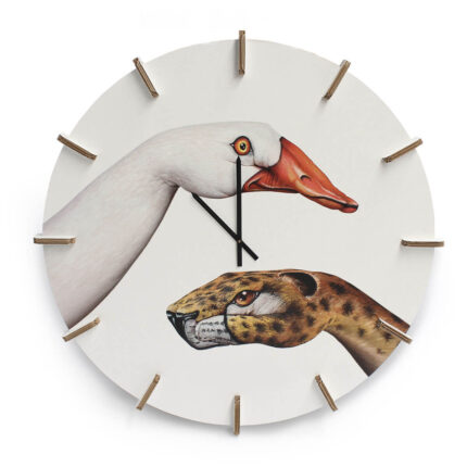 Orologio a muro decorativo in cartone personalizzabile 'Laures'