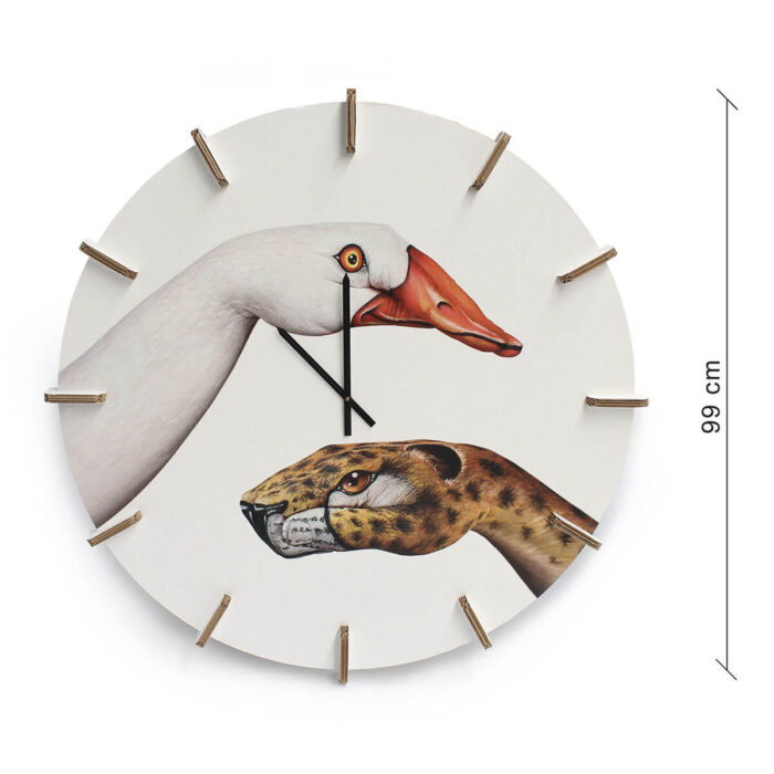 Orologio da parete in cartone stampato