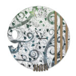 Orologio da muro in cartone