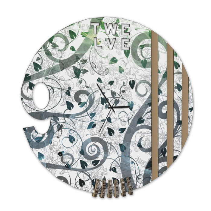 Orologio da muro in cartone