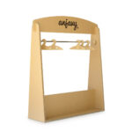 Appendiabiti per negozio in cartone riciclabile