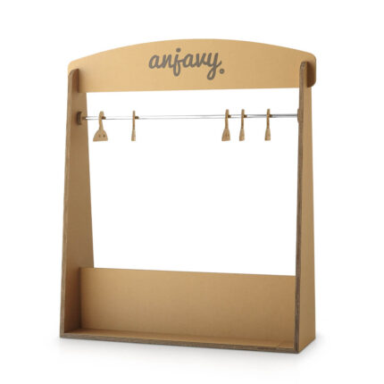 Appendiabiti in cartone retail