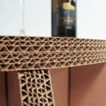 porta bottiglie in cartone riciclabile dettaglio