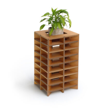 Fioriera in cartone quadrata 'Tessa 1'