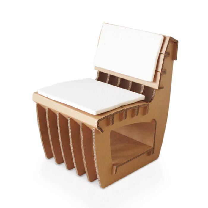 Sedia agganciabile in catone per sale d'attesa 'Tisa'