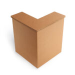 Desk ad angolo liscia in cartone 'Verra A'