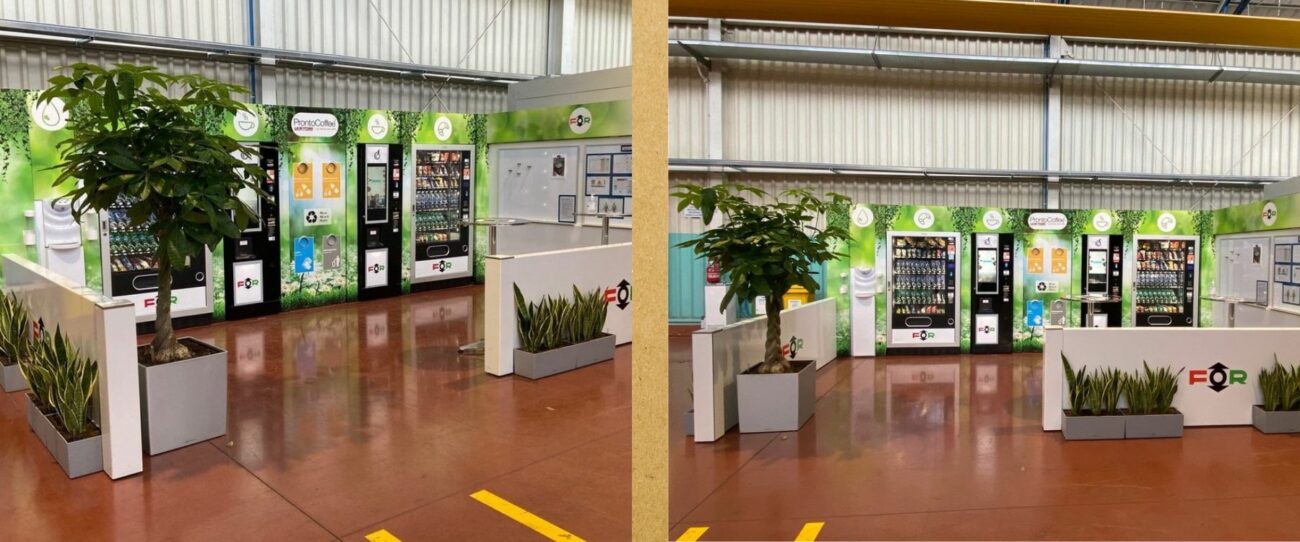 allestimento area break