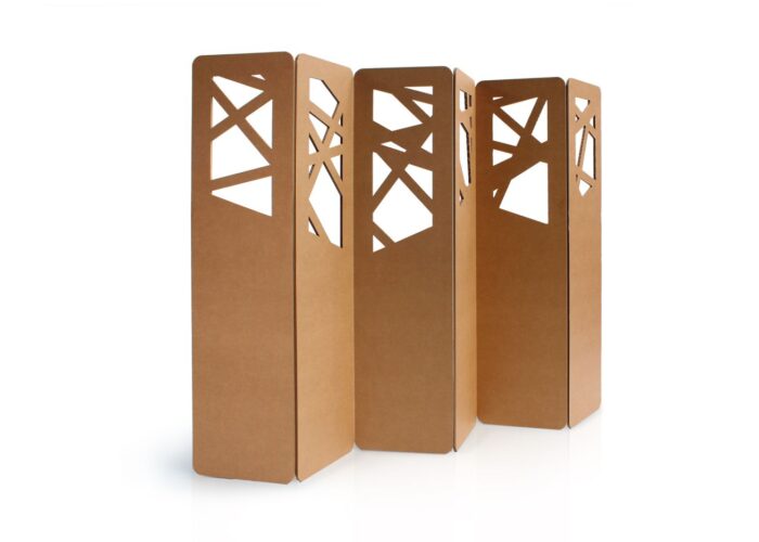 Saparè autoportante in cartone intagliato 'Alpre'