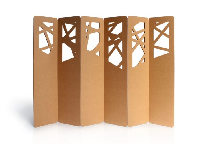 Arredamento in cartone - Separè in cartone "Alpre"