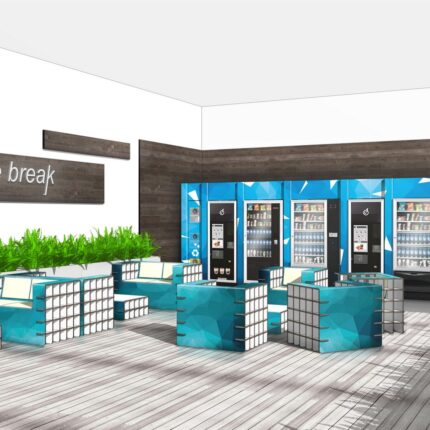 Poltrona Golliaz per aree break