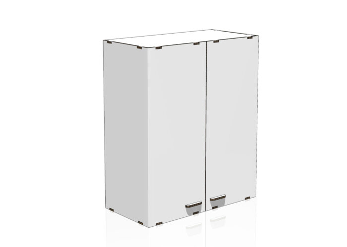 Home Stagin in cartone - Armadio 120 cm. in cartone della linea home staging per allestimenti temporanei