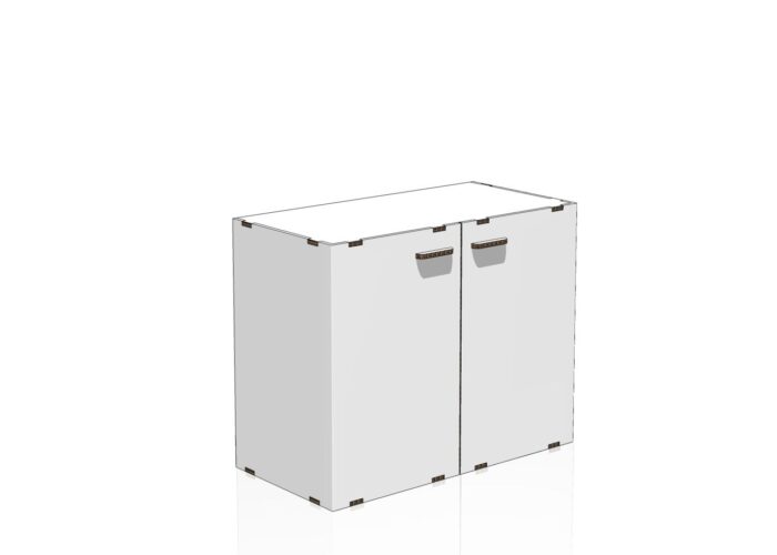 Home Stagin in cartone - Armadio 80 cm. in cartone della linea home staging per allestimenti temporanei