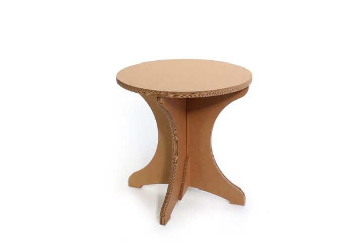 Arredo ecologico - Tavolino in cartone "Cadini"