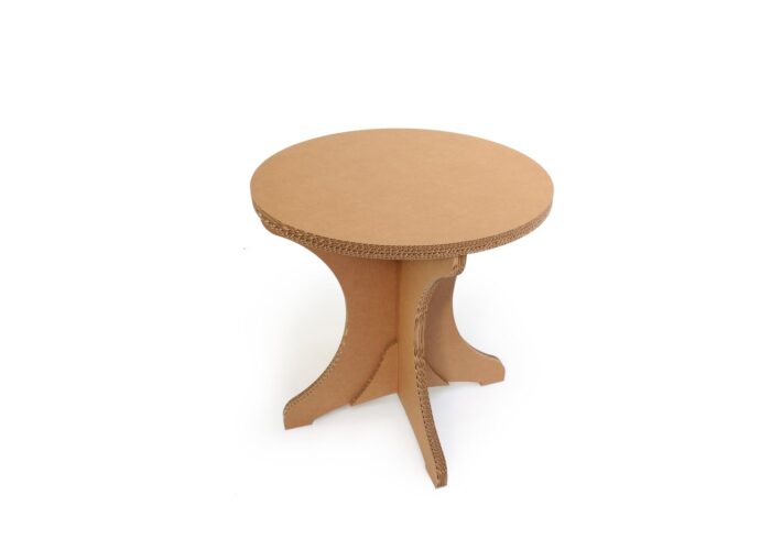 Arredo ecologico - Tavolino in cartone "Cadini"
