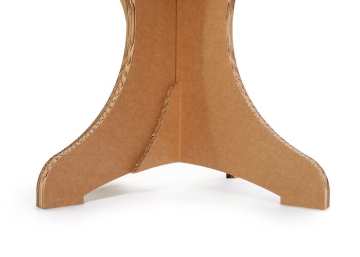 Arredo ecologico - Tavolino in cartone "Cadini"