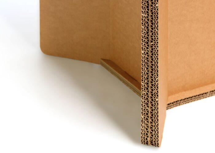 Arredamento in cartone - Tavolino in cartone Cian C Avana