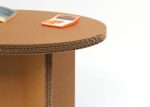 Arredamento in cartone - Tavolino in cartone Cian C Avana