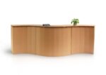 Arredo in cartone - reception ecologica in cartone per fiere e stand "Losa"