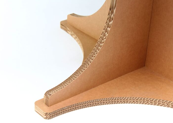 Espositore in cartone - Espositore ad albero in cartone "Costone"