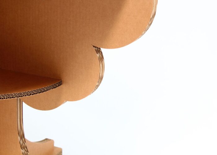 Espositore in cartone - Espositore ad albero in cartone "Costone"