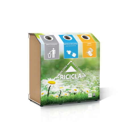 Differenziatore orizzontale a 3 vani