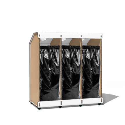 Differenziatore orizzontale a 3 vani