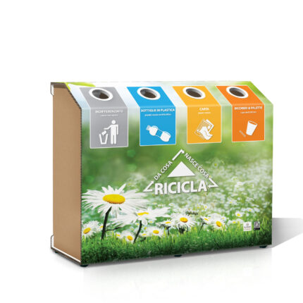 Differenziatore orizzontale a 4 vani