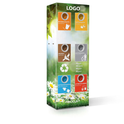 Differenziatore a 6 vani