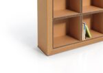 Arredo in cartone - Libreria ecologica a parete "Flua Plus"