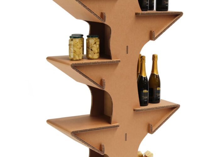 Espositori in cartone - Espositore ecologico ad albero "Geri Basic"