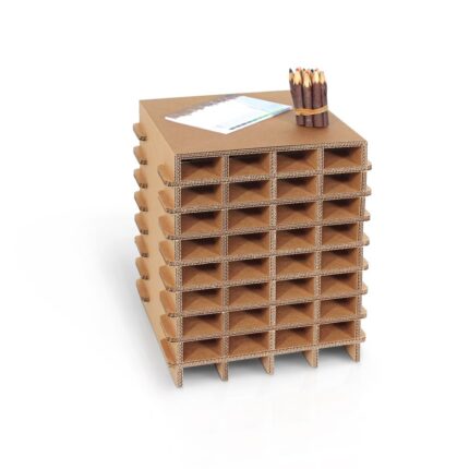 Tavolino alto in cartone rettangolare 'Golliaz Coffee Plus'